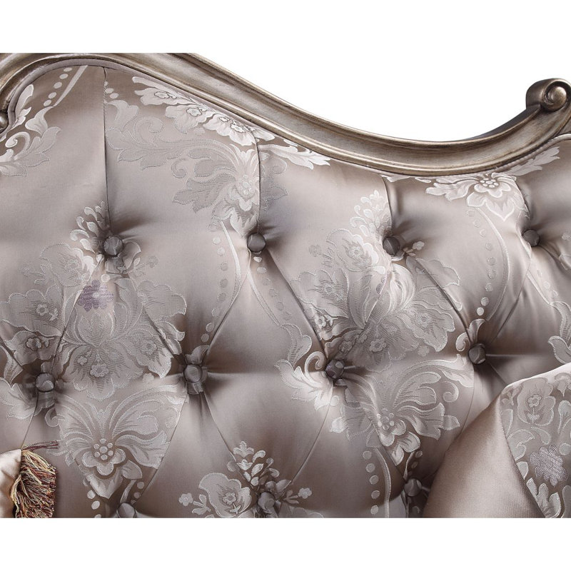 Canapé moderne avec 5 coussins Jayceon, tissu