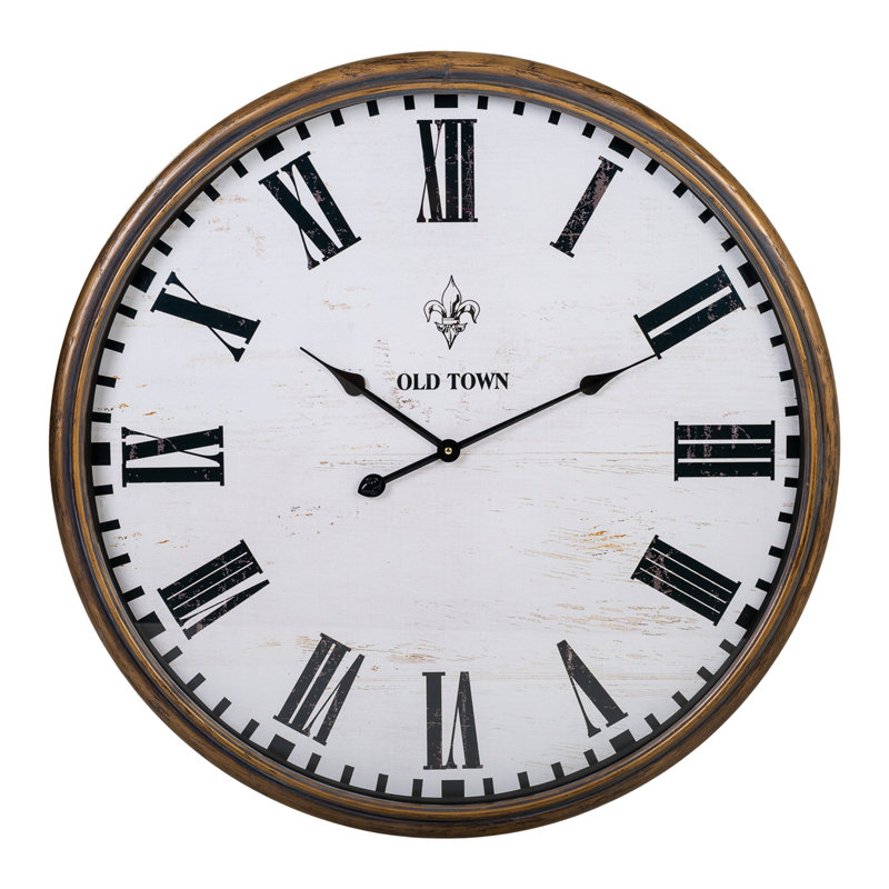 Truett Metal Wall Clock