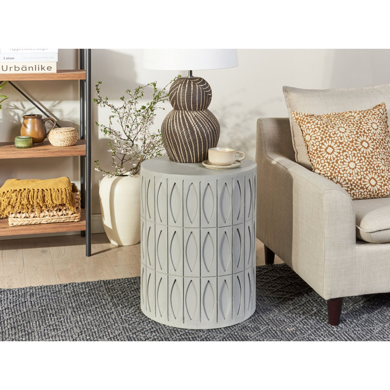 Lavely Drum End Table