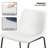 Kathyn Counter Height Bar Stools, Modern Faux Leather Dining Chairs Barstools with Metal Legs-66599471