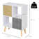 Sybil 2 -Drawer 2 -Shelf Storage Cabinet