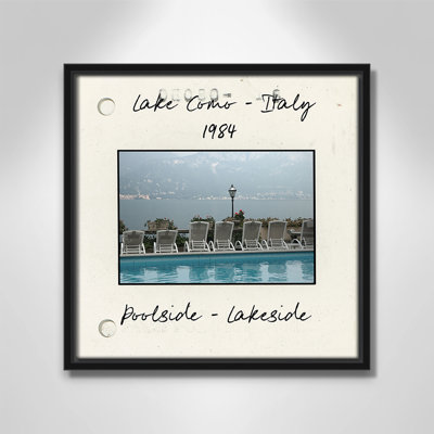 Travel Slide Collection "Lake Como, Italy" Print
