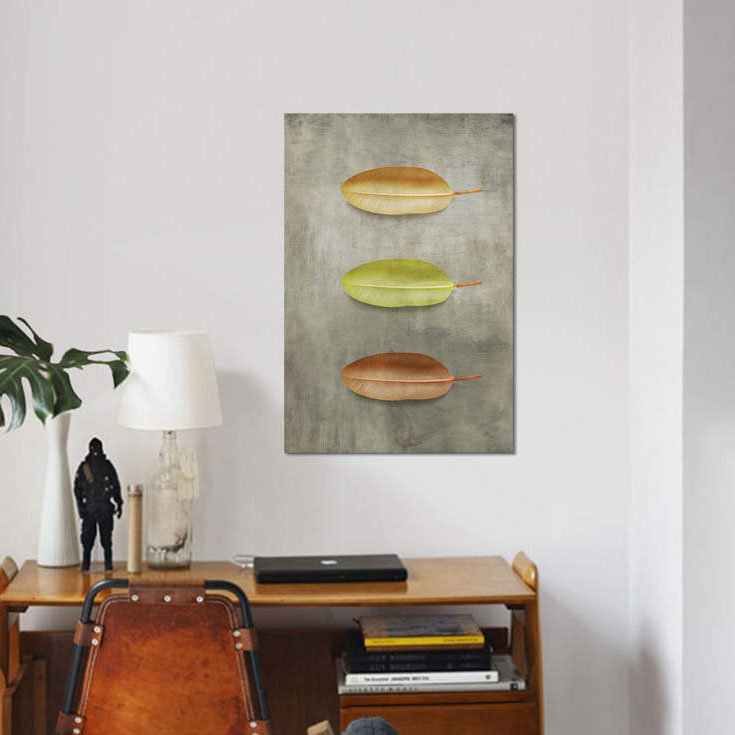 « study ii », impression sur toile, H 18 po x l 12 po x P 1,5 po, Toile tendue, Pas de tapis