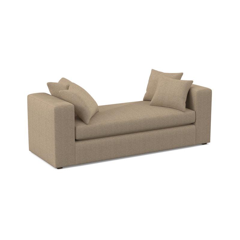 Retreat Upholstered Daybed, Elise Flax 100% Polyester