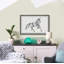 «Northernmost Silver Unicorn», reproduction encadrée-1504076126
