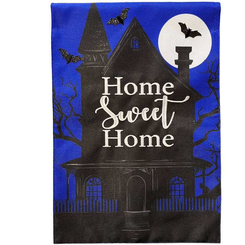 Drapeau de maison Home Sweet Haunted