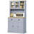 71" Tall Pantry Cabinet Freestanding Kitchen Cabinet-2119027730