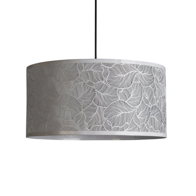 20cm H Mild Steel Traditional in White