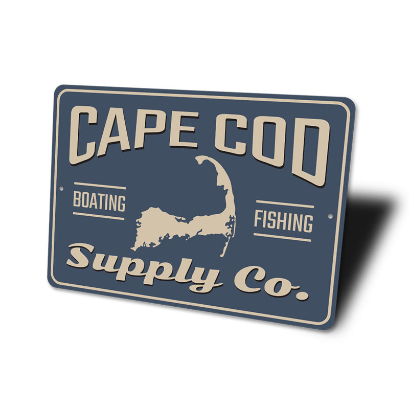 Plaque en aluminium Cape Cod, H 12 po x l 18 po x P 0,06 po