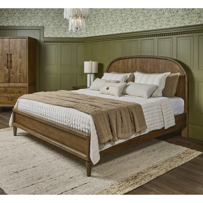 August Solid Wood Platform Bed by Birch Lane