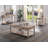 2-Drawer Sofa Table With Shelf
