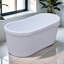 Ensemble de baignoire et douche H 55,5 po x l 25,59 po