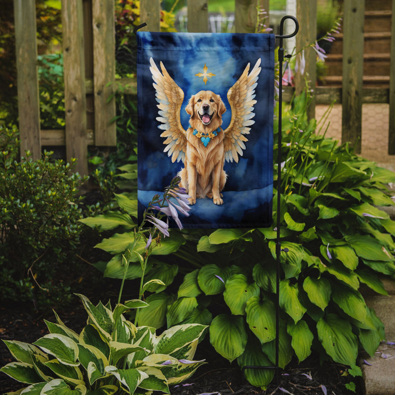 Golden Retriever My Angel Garden - drapeau