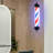 40" Rotating Barber LED Light