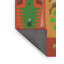 Tapis orange à motif/vert sea-1794640661
