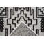 Tapis ivoire et noir en chenille Napa Mercana-759757041