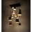 Jamine 12 - Light Matte Black Cluster Pendant