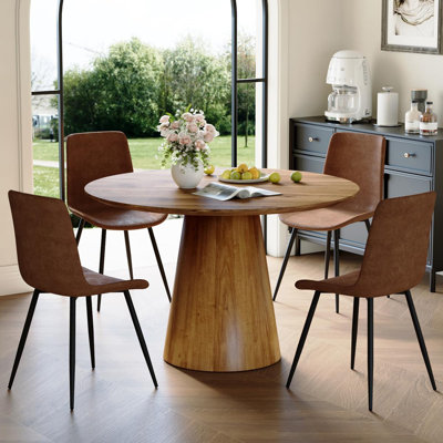 Round Dining Table Set45 L X 45 W Dining Set