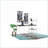 Desks 47-Inch Modern Reversible Workstation Bookshelf | Brown+White | MDF+Metal-1999568088-1999568084