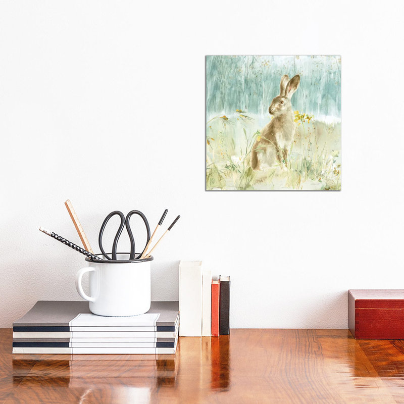 Meadows Edge VII by Danhui Nai - Wrapped Canvas Gallery-Wrapped Canvas Giclée, 30.48 cm H x 30.48 cm W