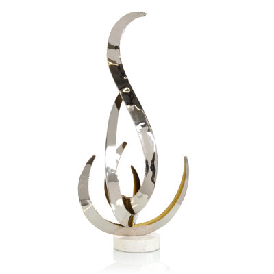 Sculpture soufflée par le vent