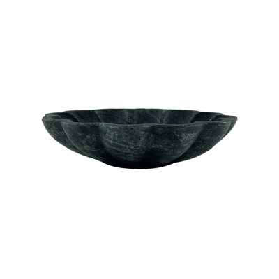 Grand bol gigogne en marbre noir Catalina