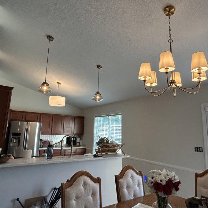 Rosdorf Park Abbiney Light Shaded Classic Chandelier Reviews