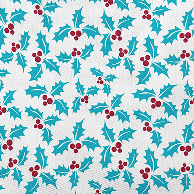 Coussin décoratif en polyester floral, Carré, 16 po x 16 po