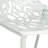 Houser 5-Piece Dining Set with Round Glass Dining Table and 4 Dining Side Chair in Aluminum-88498375