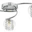 Macsen Glass Semi Flush Mount