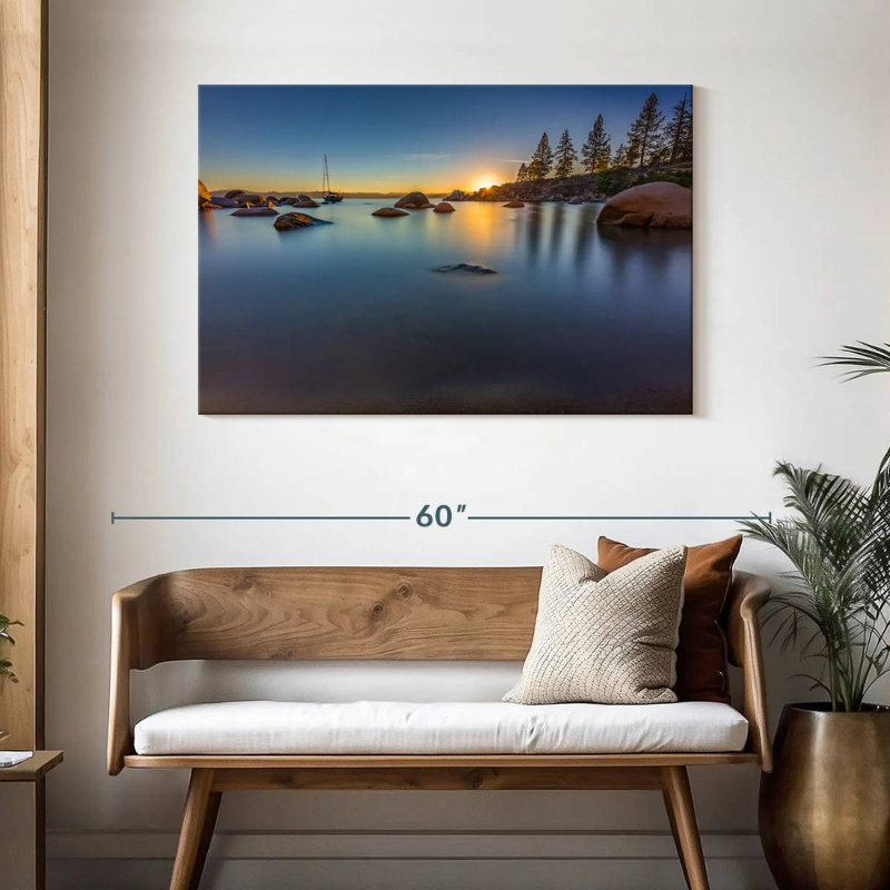 Alvord Lake Tahoe Sundown, H 30 po x l 45 po