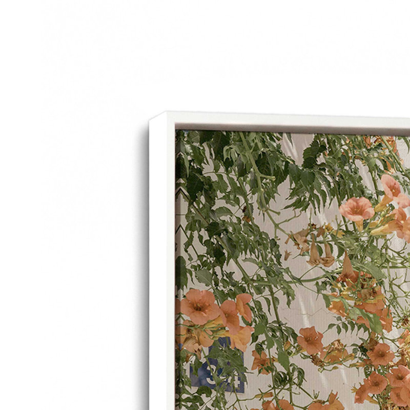 Impression sur toile Sunliet Siesta, 32 po x 48 po, Opaque White Floater Frame