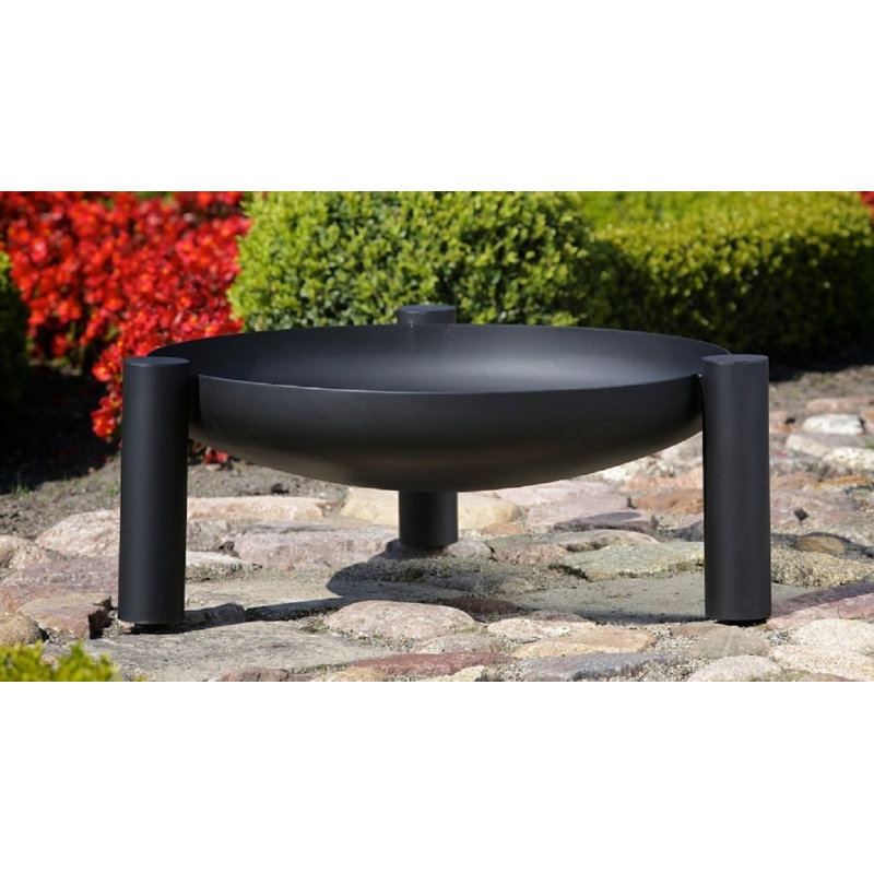 Rosiclare Steel Wood Burning Smokeless Fire Pit, 30" H x 60" W x 60" D