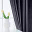 Safia 100% Crushed Velvet Eyelet Sheer Window Curtains-49251635-49251636