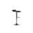 Jonas Upholstered Adjustable Height Counter Stool with Metal Frame