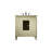 32'' Single Bathroom Vanity with Marble Top-50365057-50365058
