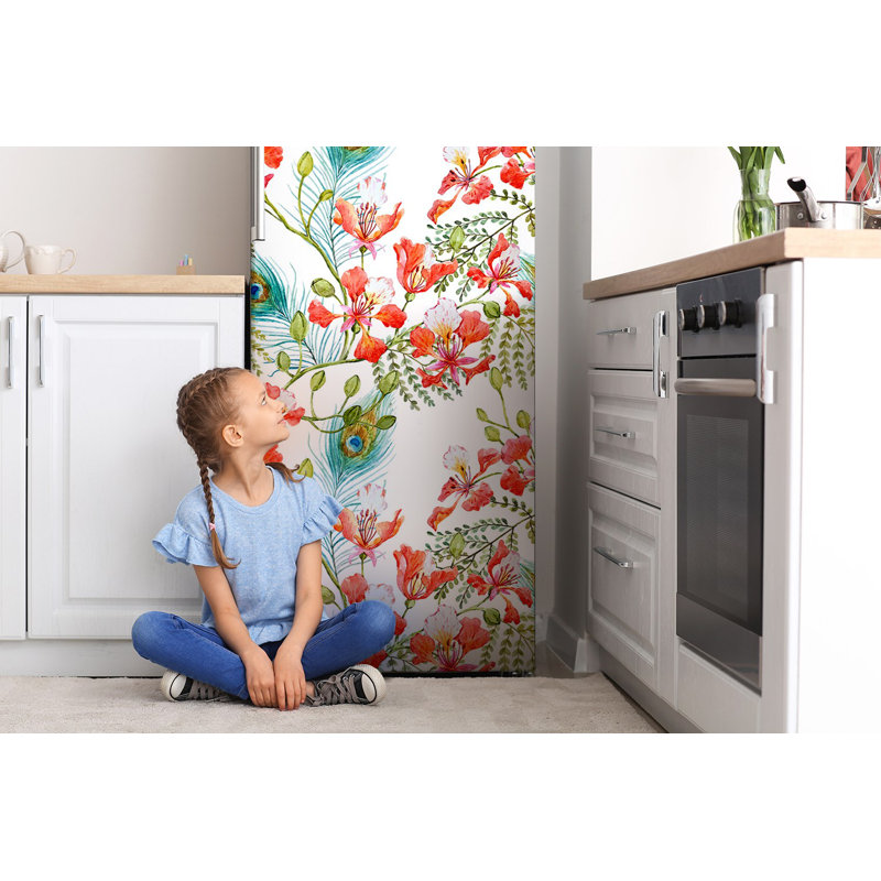 Plants & Flowers Door Decal