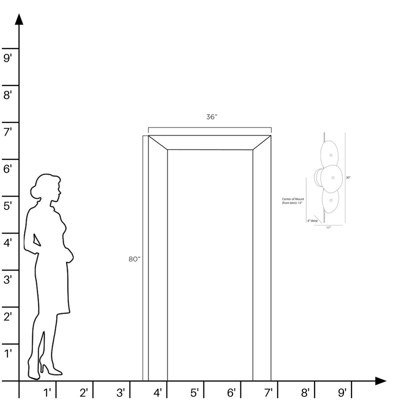 Kylie 2 - Light Wallchiere