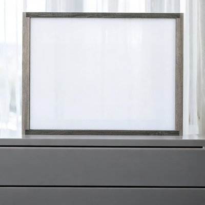 Jehoram Gray Finish Mirror