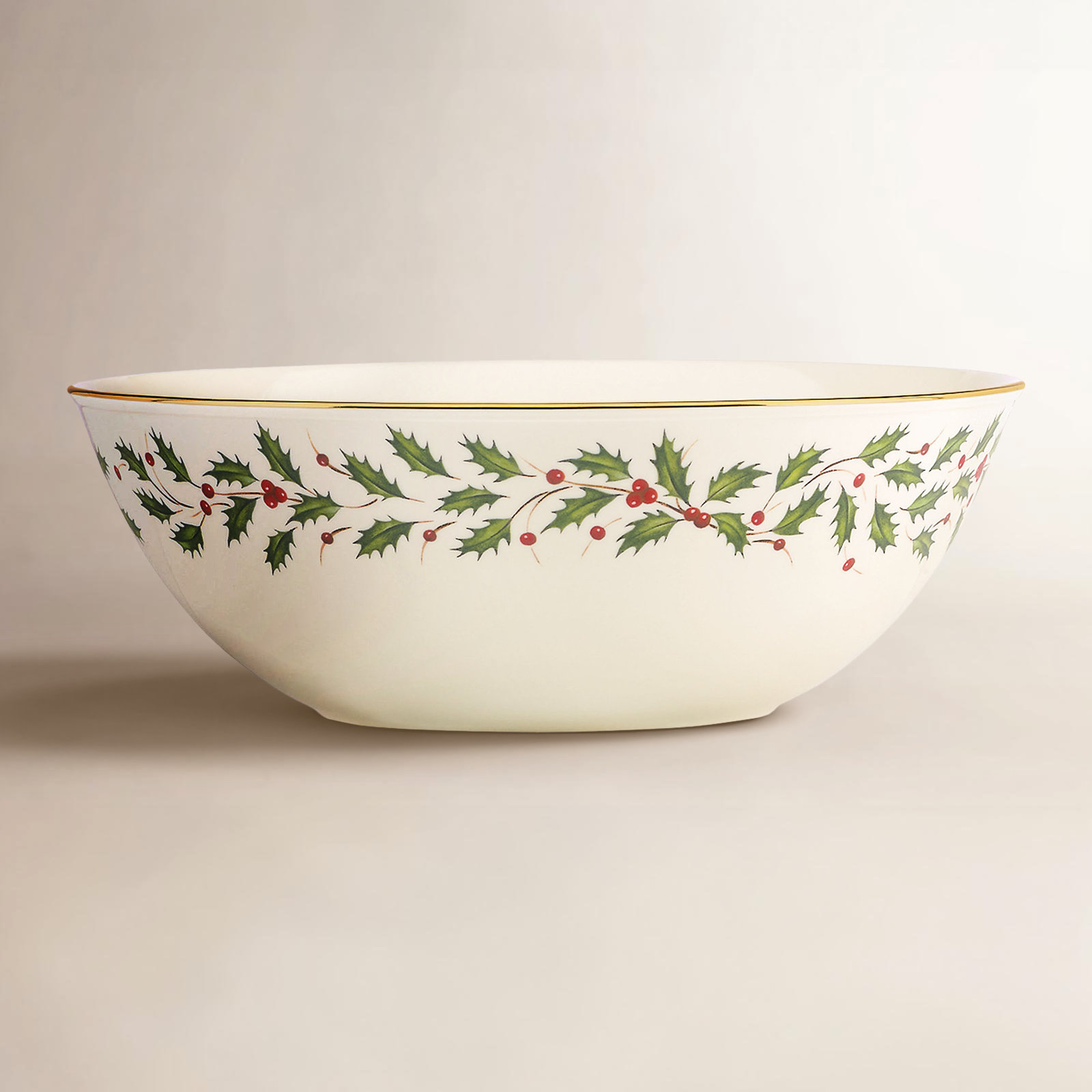 Holiday Porcelain Serving Bowl