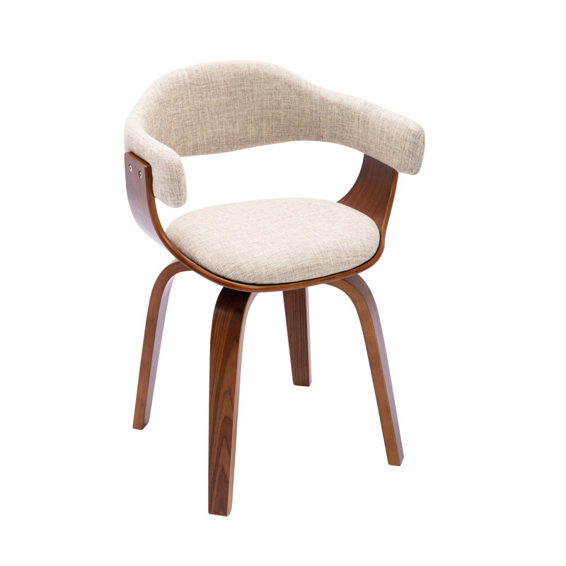 Fischer Upholstered Dining Chair, Cream