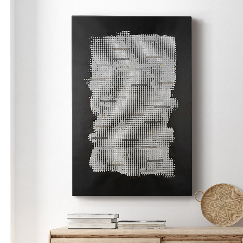Bits & Bytes I - reproduction sur toile tendue, H 18 po x l 12 po x P 1,5 po