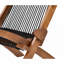 Chaise pliante en bois