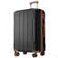 Ensembles de bagages 3 pièces, valises rigides durables en ABS rigide avec roues pivotantes doubles 20/24/28 pouces