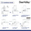 DeerValley Elongated Toilet Seat Bidet