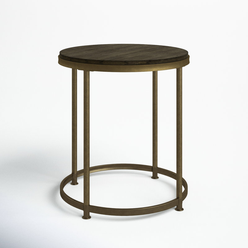 Debbi Solid Wood End Table