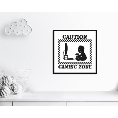 Juvenile Gaming Gaming Zone Kids Paper Print