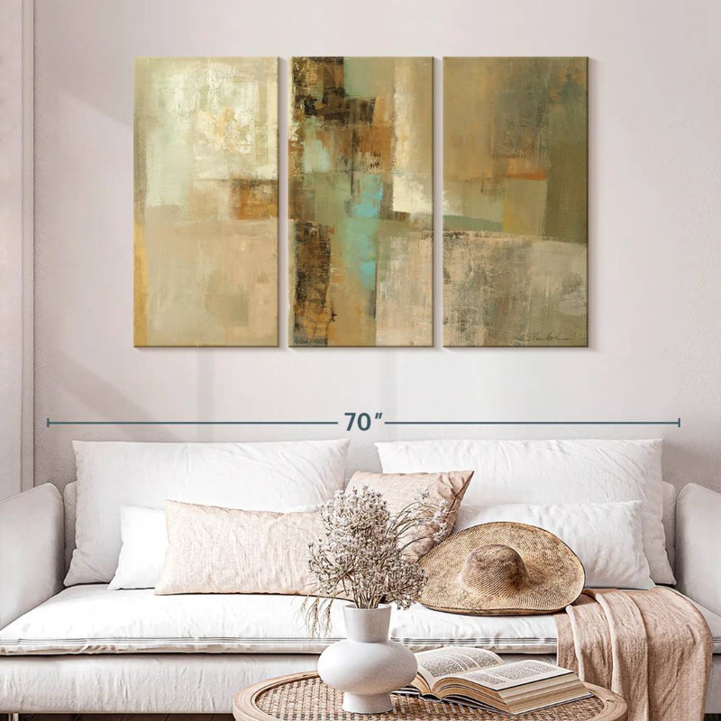 Avery Abstract Peninsula, 32" H x 50" W