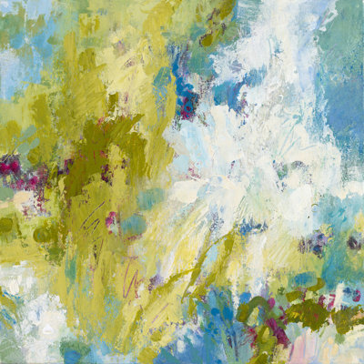 Reproduction d’art sur toile tendue « sunday’s promise » par janet boivin