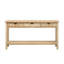 Table d'entrée en placage de sapin de 60 po U_Style-124922099